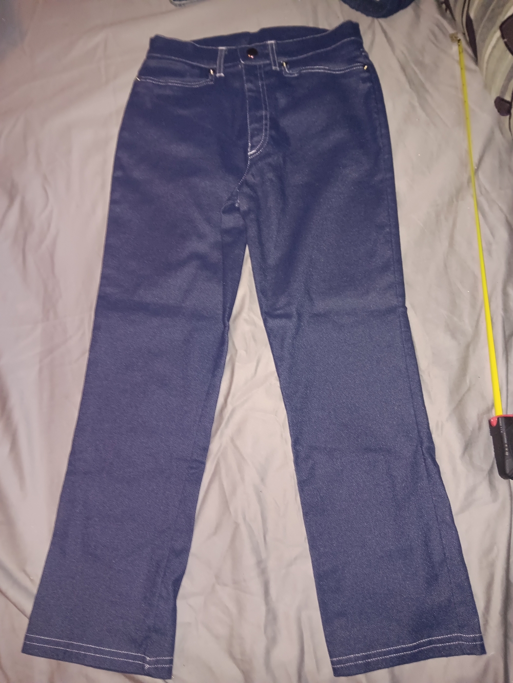 Dark Indigo Capri Pants